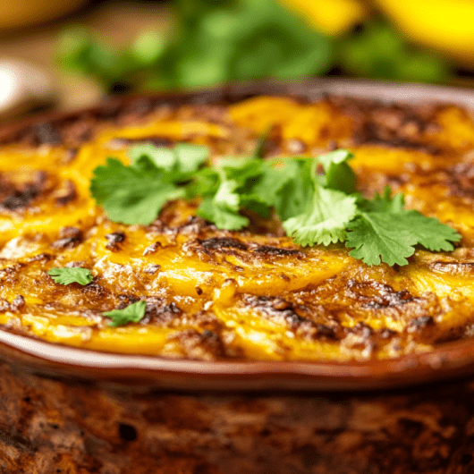 Lamb and Plantain Casserole_ done