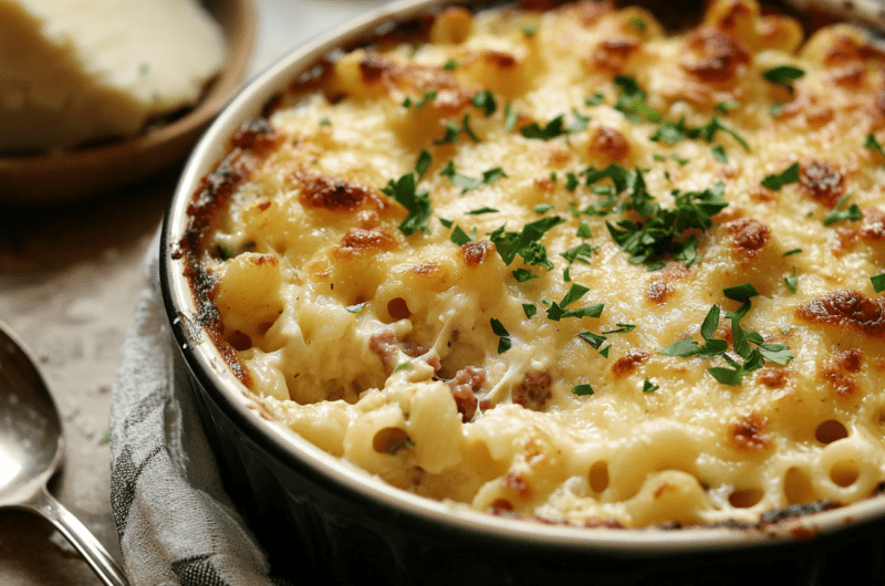 Sausage and Veggie Mac and Cheese