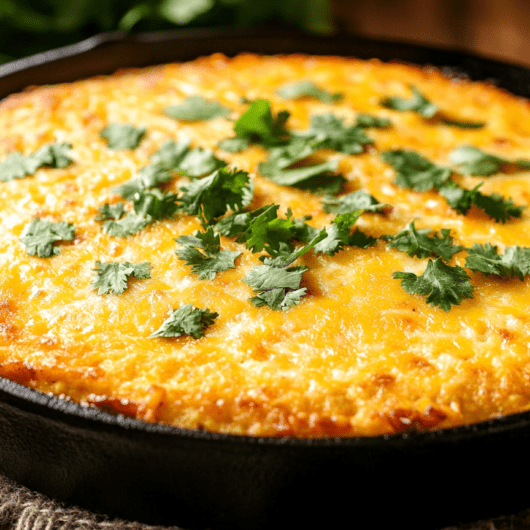 Southwest Cornbread Squares 6 Cheesy Enchilada Cornbread Casserole_ done