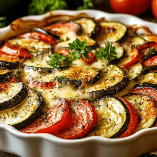 Summer Vegetable Gratin_ done