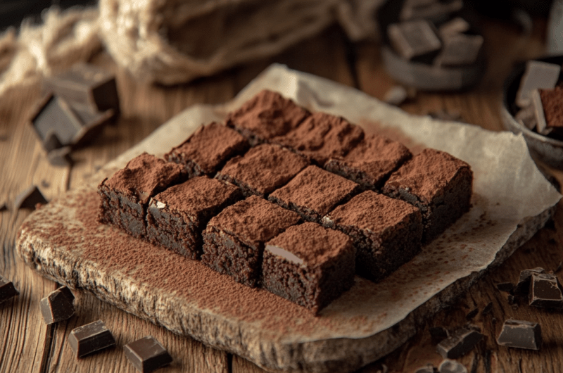 Double Chocolate Chunk Brownies