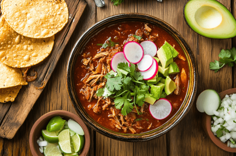Red Pork Pozole