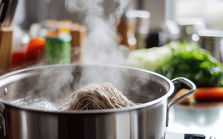 Chilled Soba Noodle Salad with Cucumber and Mango