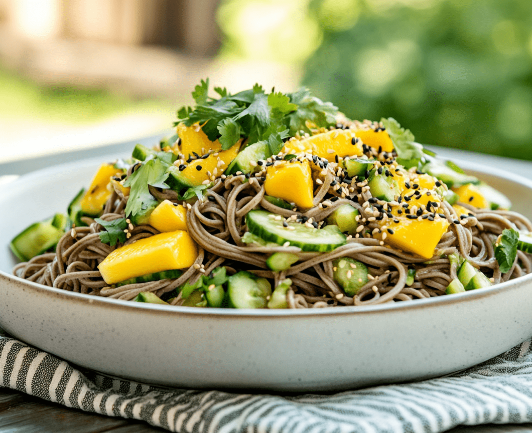 Chilled Soba Noodle Salad