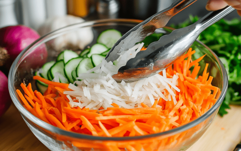 Bean Thread Noodles with Pickled Vegetables Bean Thread Noodles with Pickled Vegetables