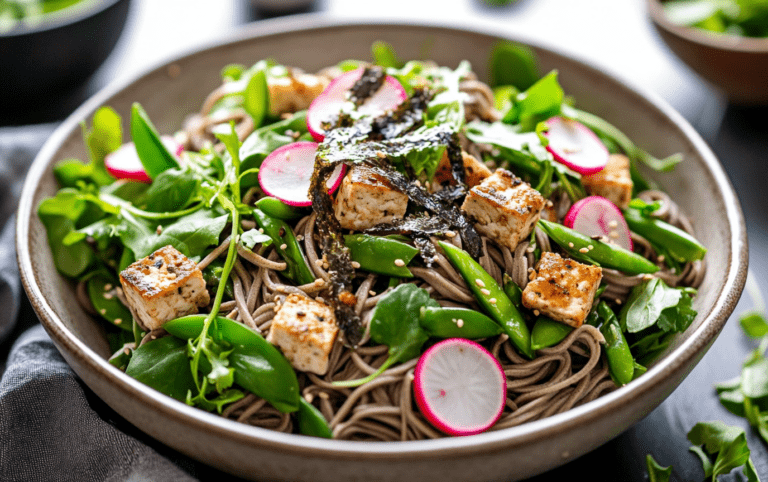 Tofu Soba Salad with Miso-Mustard Dressing_ done