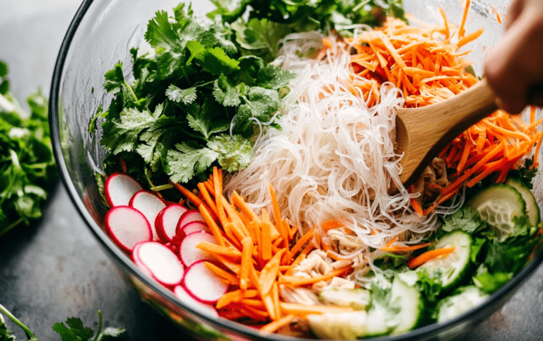 Chicken Vermicelli Salad with Lime Dressing_ post 5 Chicken Vermicelli Salad with Lime Dressing_ post 5