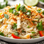 Chicken Vermicelli Salad with Lime Dressing_ done