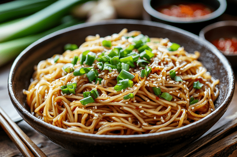 Spicy Sesame Noodles