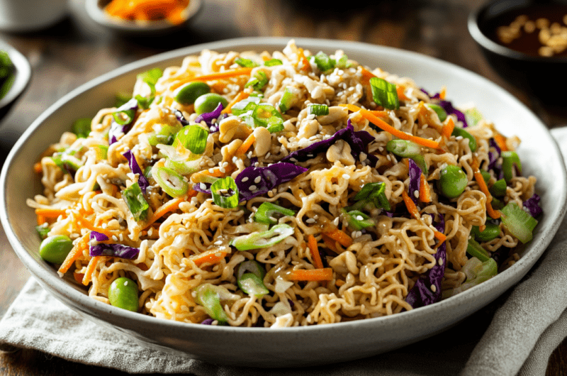 Chilled Ramen Veggie Salad
