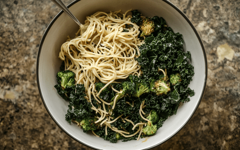 Roasted Broccoli and Kale Sesame Noodles_pos