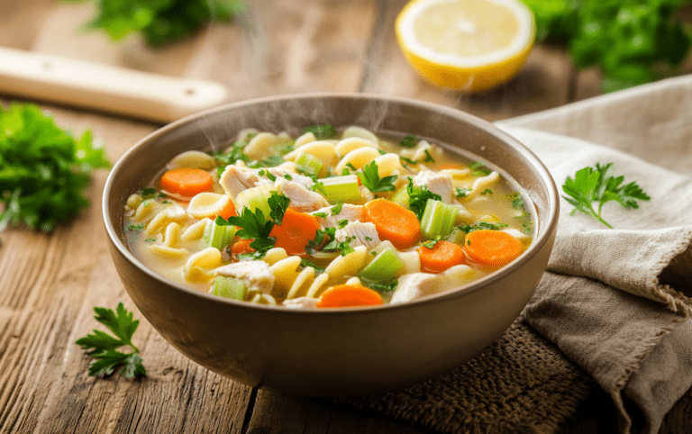 Classic Chicken Noodle Soup_done