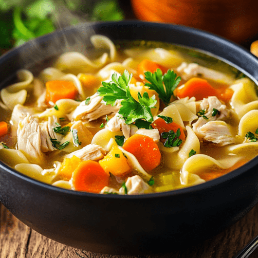 Easy Chicken Dumplings Soup 7 Spicy Ginger Chicken Soup_ done