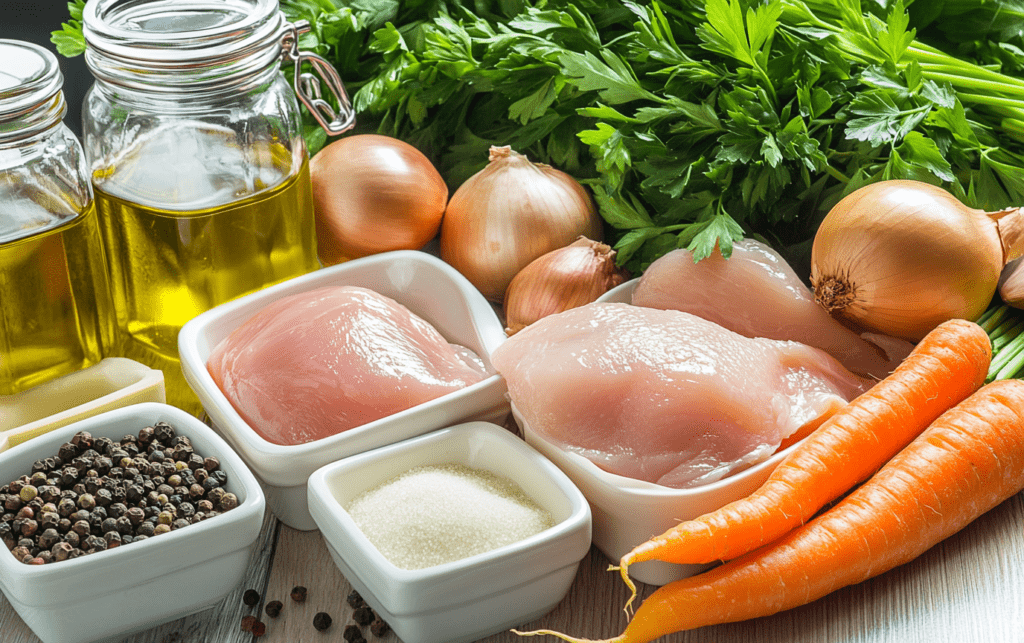 Spicy Ginger Chicken Soup_ raw