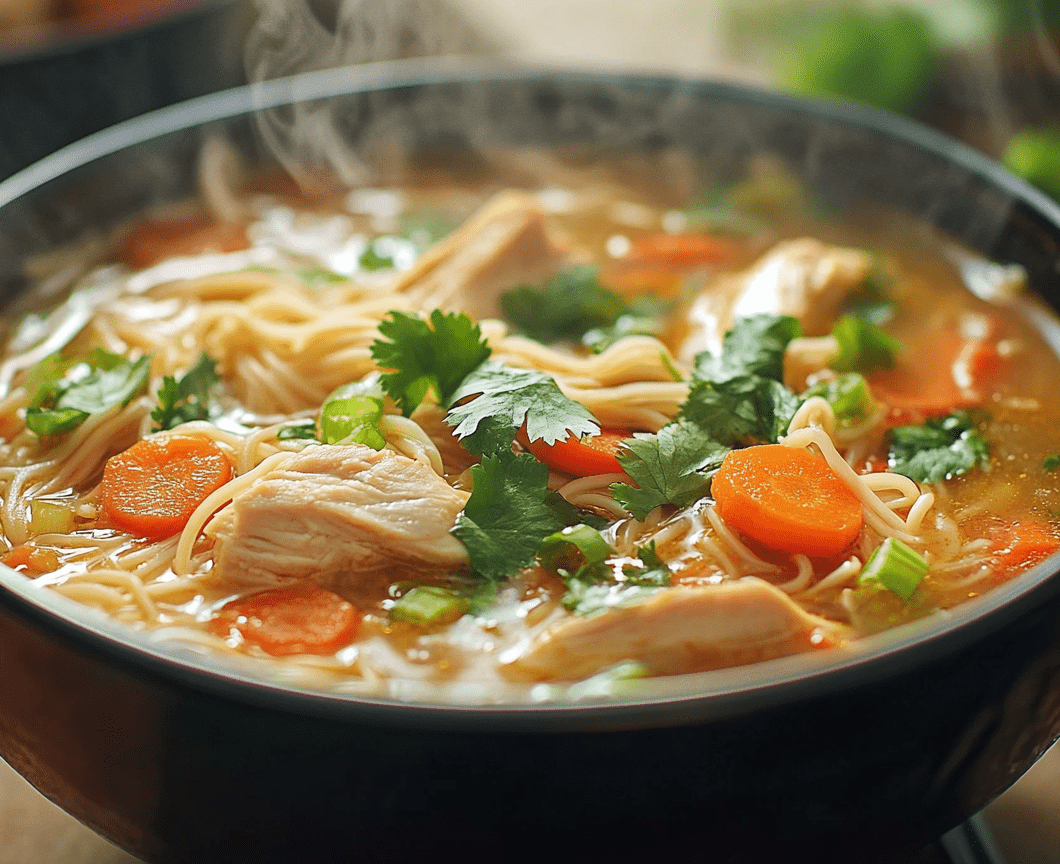 Asian Chicken Noodle Soup
