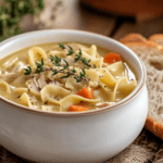 Creamy Chicken Noodle Soup_done