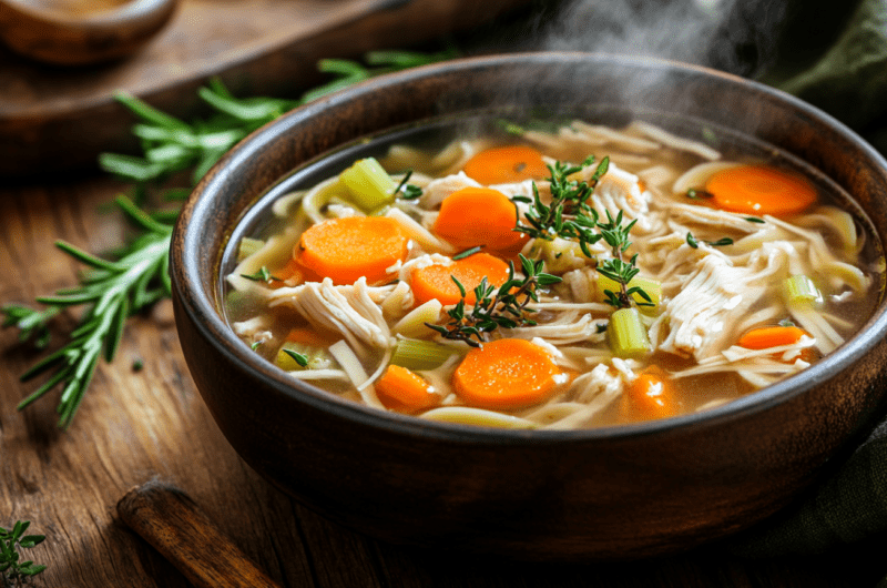 Quick Slow Cooker Chicken Noodle Soup 3 Slow Cooker Chicken Noodle Soup