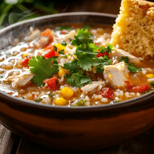 Spicy Cajun Chicken & Rice Soup_done