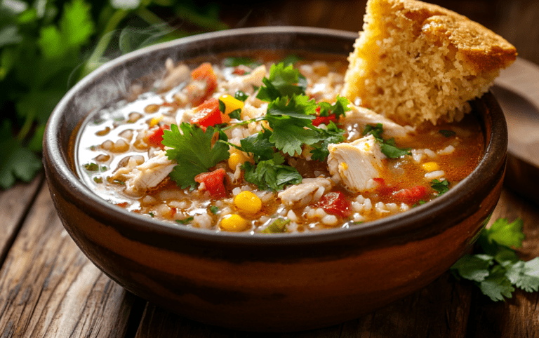 Spicy Cajun Chicken & Rice Soup_done