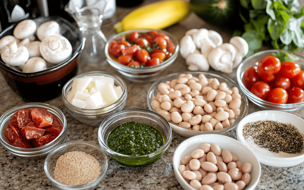 Hearty Italian Sausage Soup raw 1