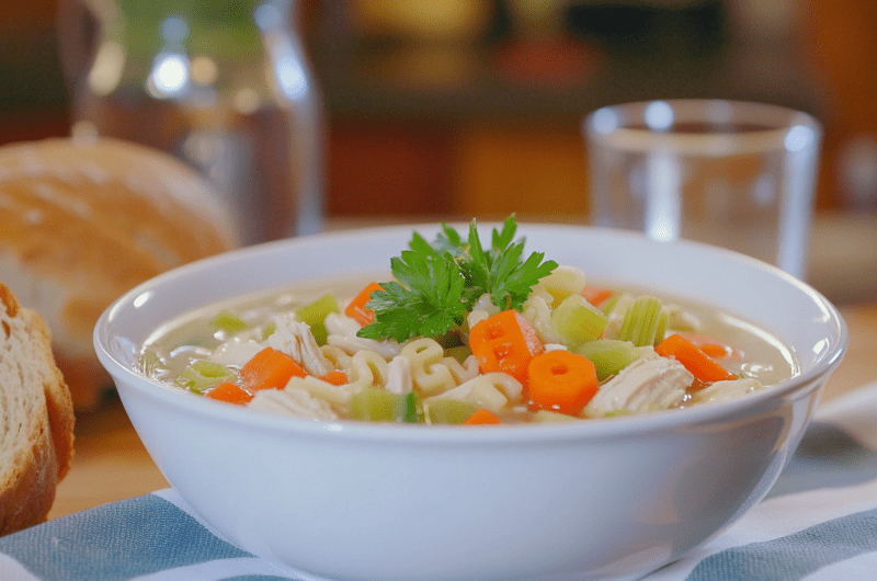 Chicken Alphabet Soup
