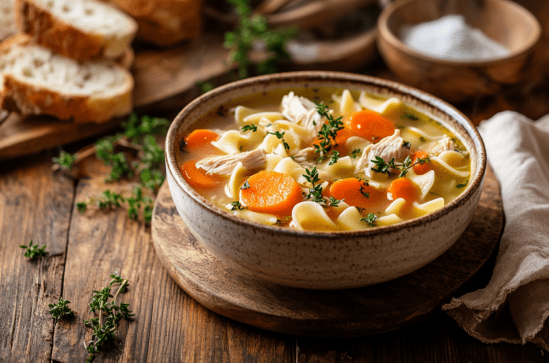 Easy Simple Chicken Noodle Soup 3 Simple Chicken Noodle Soup