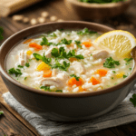 Lemon Chicken Rice Soup_done