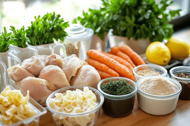 Classic Chicken Noodle Soup 3 Classic Chicken Noodle Soup