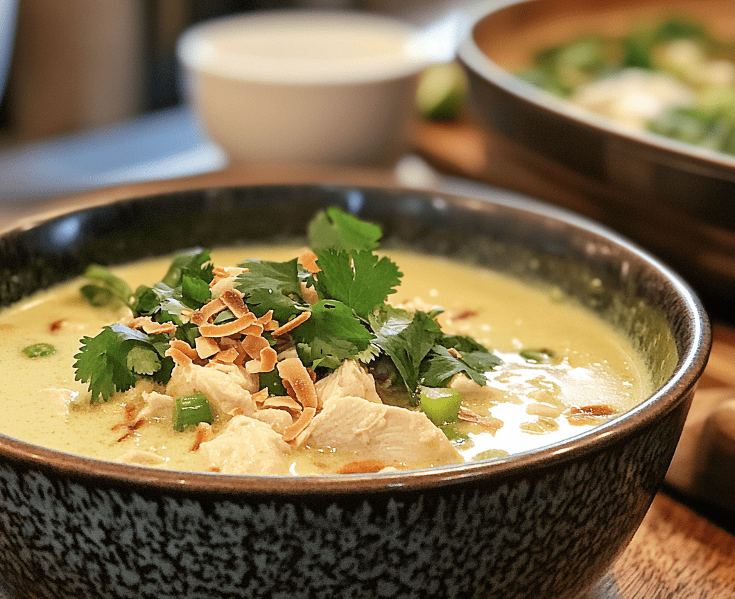 Coconut-Lime Chicken Curry Soup