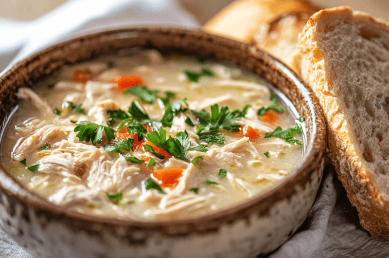 Greek Lemon Chicken Soup 3 Greek Lemon Chicken Soup