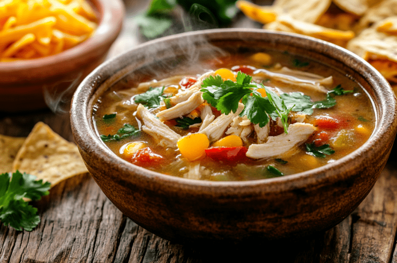 Spicy Chicken Vegetable Soup