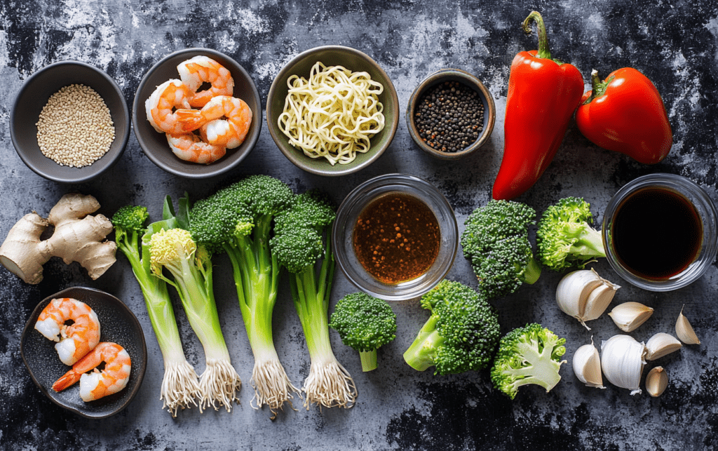 Spicy Shrimp Noodle Bowl_ raw