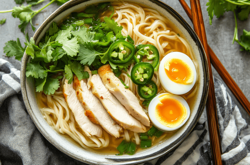 Quick Chicken Noodle Soup