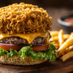 Ramen Cheeseburger_done