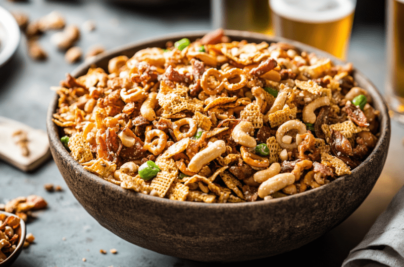 Savory Ramen Snack Mix