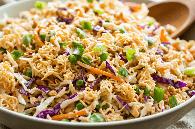 Crunchy Ramen Coleslaw