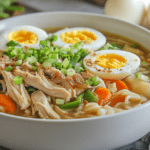 Filipino Chicken Noodle Soup- done
