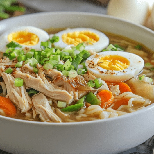 The Best Homestyle Chicken Noodle Soup 7 Filipino Chicken Noodle Soup- done