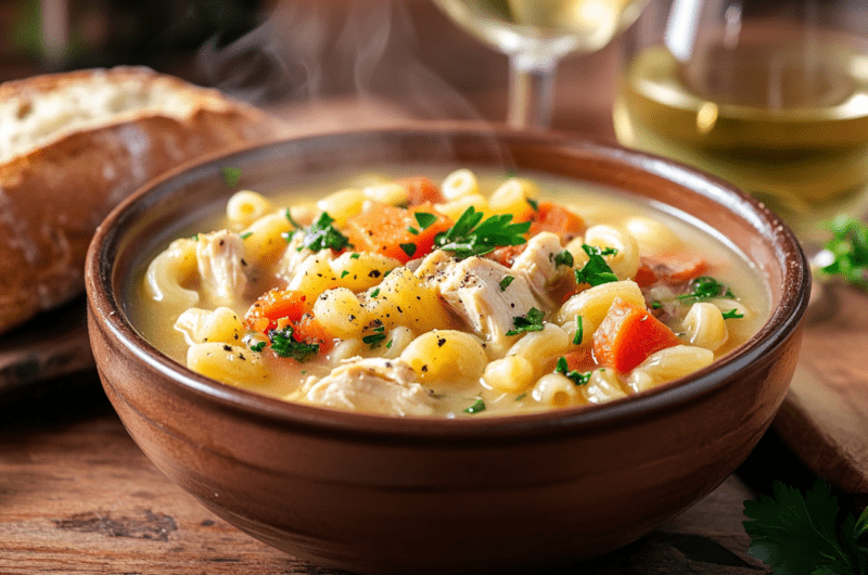 Chicken Macaroni Soup