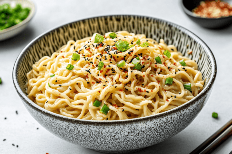 Viral Garlic Butter Ramen