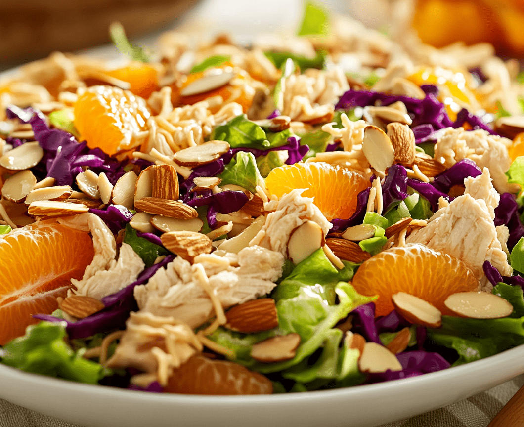 Crunchy Mandarin Chicken Salad