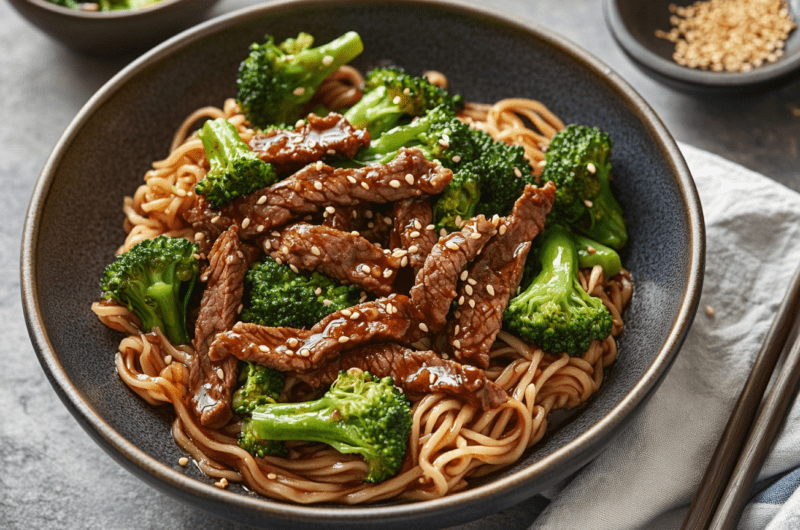 Beef & Broccoli Ramen Delight