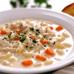 Creamy Chicken Macaroni Soup_done