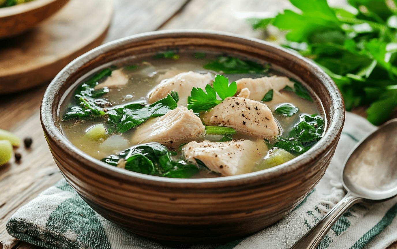 Chicken Ginger Soup - SoyRice Kitchen