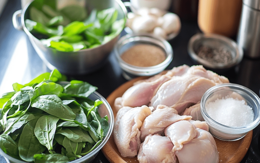 Chicken Ginger Soup raw 1