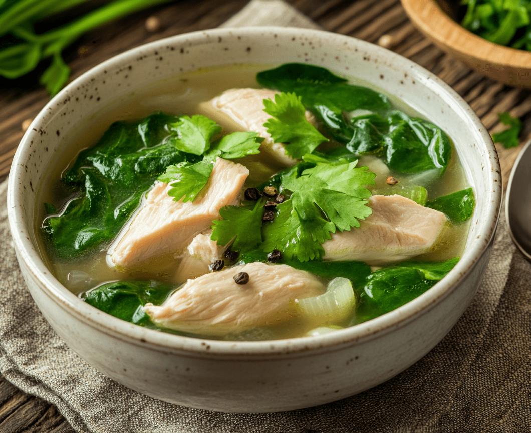 Chicken Ginger Soup - SoyRice Kitchen