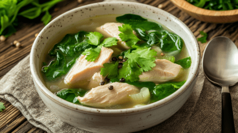 Chicken Ginger Soup_done