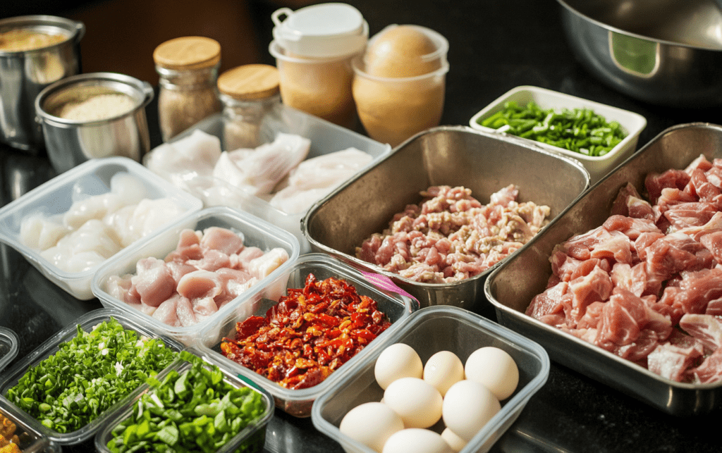 Iloilo Noodle Soup raw 2