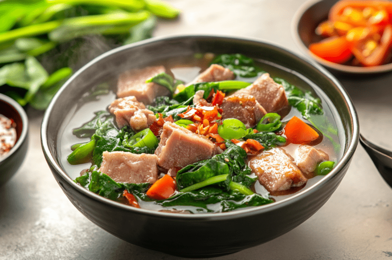 Filipino Sour Pork Soup 3 Filipino Sour Pork Soup