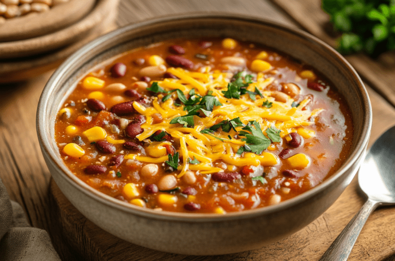 Quick Microwave Bean Soup 3 Quick Microwave Bean Soup